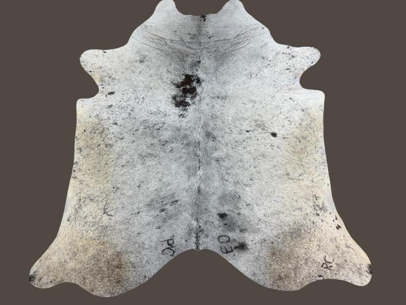 Black and White Speckled AA Grade Cowhide