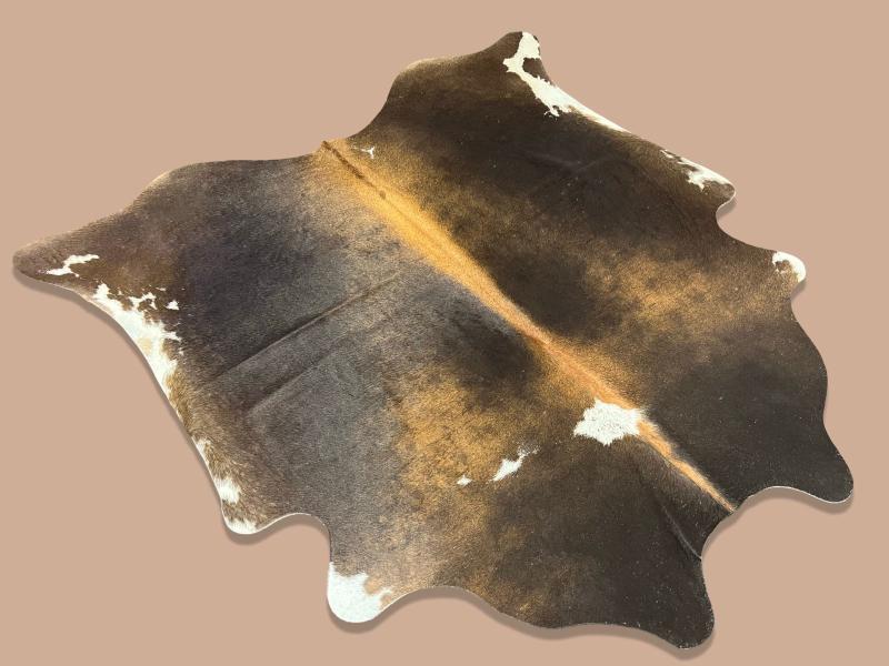 Brown and White AA Grade Cowhide