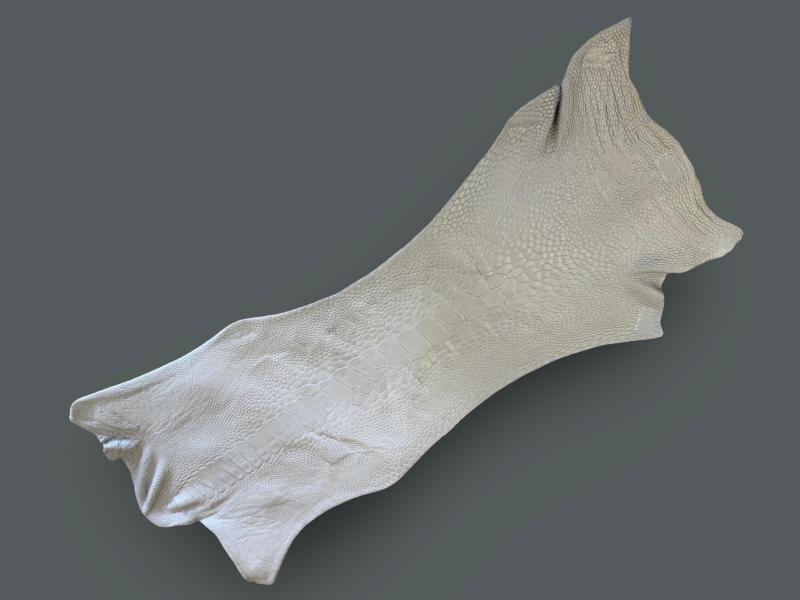 ostrich shin skin Silver Grey Game Skin